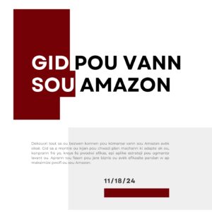 Gid Pou Vann  Sou Amazon